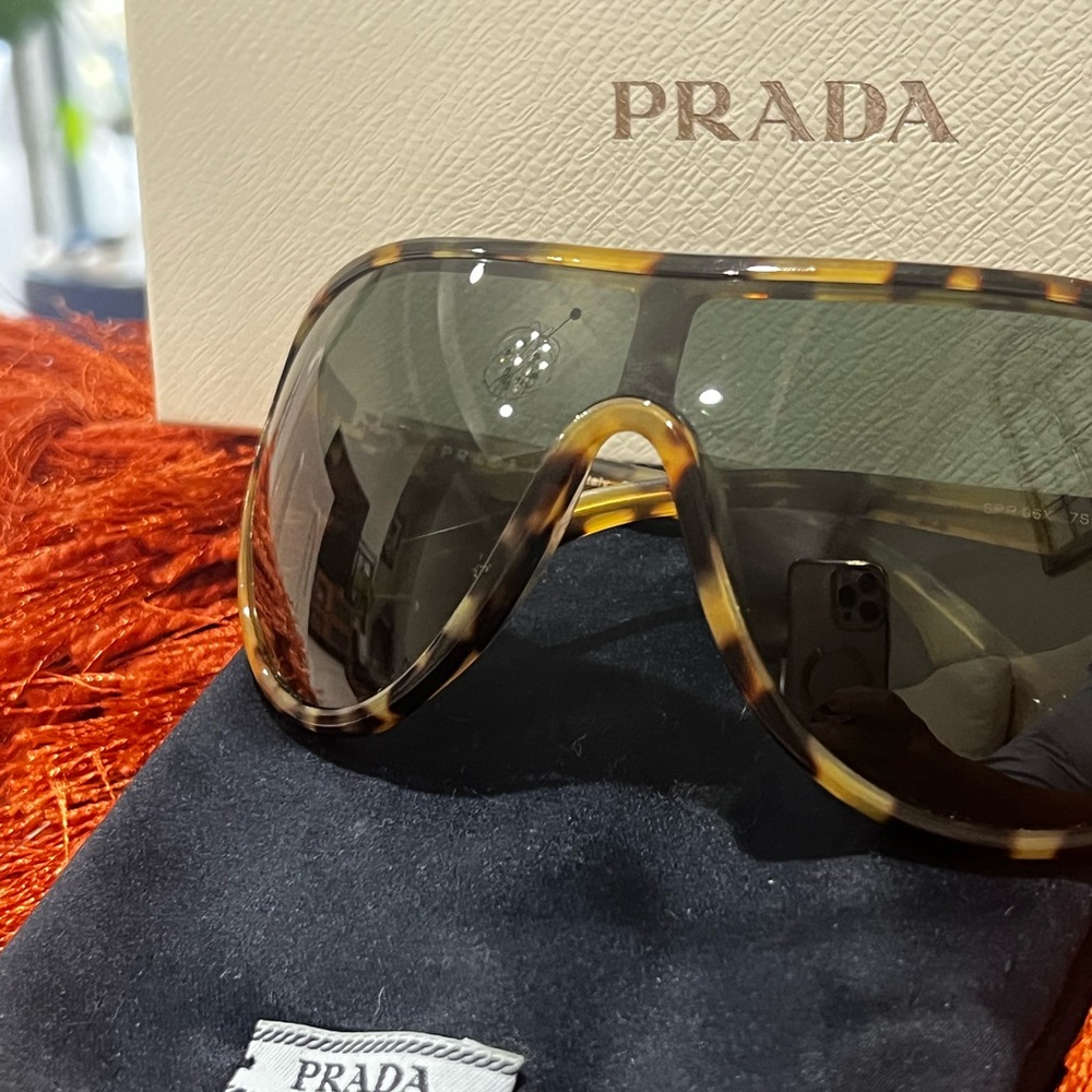 Prada Sunglasses Frames Tartarug (lenses verdeCR) - Picture 2 of 11
